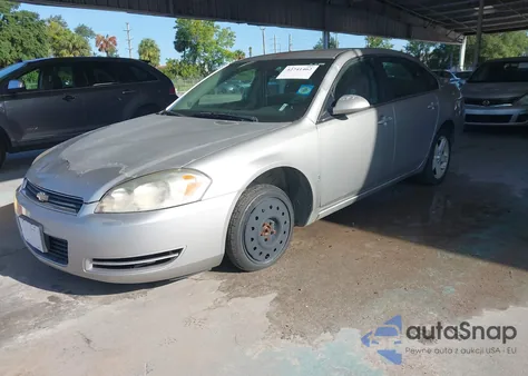 2008 Chevrolet Impala Lt из США, поврежденный, VIN 2G1WT55K989191422